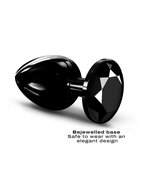 Dorcel - Diamond Aluminium Buttplug - Zwart - Maat L
