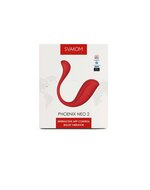 Svakom - Connexion Series Phoenix Neo 2 Interactieve Bullet Vibrator Met App Control - Rood
