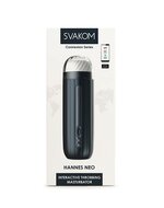 Svakom - Hannes Neo - Interactieve Throbbing Verwarmende Masturbator met App Control - Donkerblauw