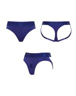 Strap-On-Me - Harness Heroine - Strap-On Harnas - Blauw - maat XL