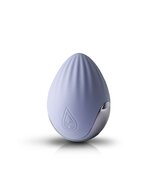 NIYA 4 - Oplegvibrator - Intieme Massager - Met Verlicht Docking Station - Lichtblauw