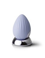 NIYA 4 - Oplegvibrator - Intieme Massager - Met Verlicht Docking Station - Lichtblauw