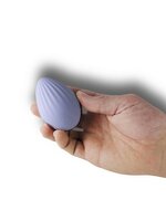 NIYA 4 - Oplegvibrator - Intieme Massager - Met Verlicht Docking Station - Lichtblauw