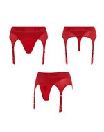 Strap-On-Me - Harness Rebel - Strap-On Harnas - Rood - maat S