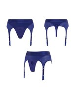 Strap-On-Me - Harness Rebel - Strap-On Harnas - Blauw - maat S
