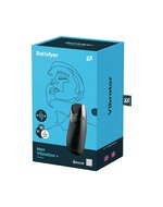 Satisfyer - Men Vibration+ - Met App Control - Masturbator - Zwart