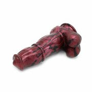 Kiotos Monstar - Dildo Beast 68 Benny The Bulldog - Zwart/Rood