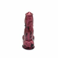 Kiotos Monstar - Dildo Beast 68 Benny The Bulldog - Zwart/Rood