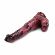 Kiotos Monstar - Dildo Beast Danny the Danish Dog - Zwart/Rood
