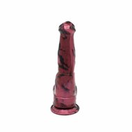 Kiotos Monstar - Dildo Beast Danny the Danish Dog - Zwart/Rood