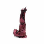 Kiotos Monstar - Dildo Beast Danny the Danish Dog - Zwart/Rood