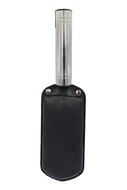Mister B - Impact Leather - Paddle - Dubbelzijdig Gepolsterd - Metalen Handvat