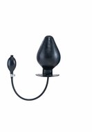 Mister B - Opblaasbare Vortex Buttplug - Zwart - maat XL