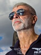 Mister B - Zonnebril Motoragent - Aviator Sunglasses