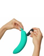 Love to Love - Oh Oui Banaan Vibrator - Turquoise