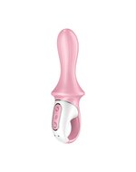 Satisfyer - Air Pump Booty 5+ - Opblaasbare Anaal Vibrator - Met App Control - Roze