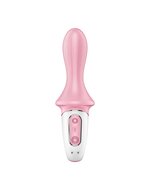 Satisfyer - Air Pump Booty 5+ - Opblaasbare Anaal Vibrator - Met App Control - Roze
