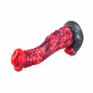 Kiotos Monstar Dildo Beast Nr. 77 Urrax - roze/paars/zwart