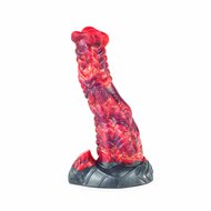 Kiotos Monstar Dildo Beast Nr. 77 Urrax - roze/paars/zwart