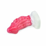 Kiotos Monstar Dildo Beast Nr. 78 Caraxes - Roze/Wit/Grijs