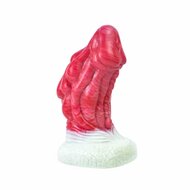 Kiotos Monstar Dildo Beast Nr. 78 Caraxes - Roze/Wit/Grijs