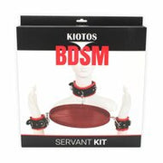 Kiotos BDSM - Boeienset met Dienblad - Rood/Zwart
