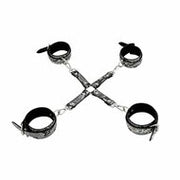 Kiotos BDSM Set Met Slangenprint - Neon Zilver
