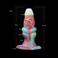 Kiotos Monstar Dildo Beast Nr. 71 Cosmo - Glow in the Dark