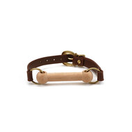 Liebe Seele - The Equestrian Leather Blinder And gag - Paardenhoofdtooi Met bit gag