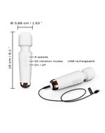 Dorcel - Mini Wanderful - Mini Wand Vibrator - Wit