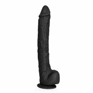 Kiotos Cox - Mega Dildo XXL 37 x 4.4 cm - Zwart