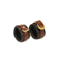 Liebe Seele - The Equestrian Leather Thigh Cuffs - Leren Dij Boeien