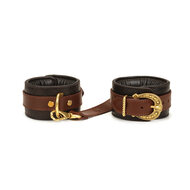 Liebe Seele - The Equestrian Leather Thigh Cuffs - Leren Dij Boeien