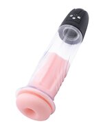 Rimba - P Pump PP05 - Elektronische Penispomp met Vagina Sleeve - Zwart