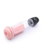 Rimba - P Pump PP05 - Elektronische Penispomp met Vagina Sleeve - Zwart