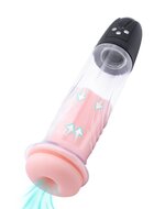 Rimba - P Pump PP05 - Elektronische Penispomp met Vagina Sleeve - Zwart