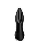 Satisfyer - Anaal Vibrator Met Roterende kralen En App Control Rotator Plug 2+ - Zwart