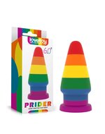 Lovetoy - Rainbow Pride - Buttplug - 15 cm