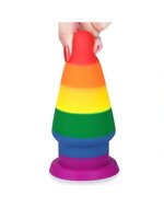 Lovetoy - Rainbow Pride - Buttplug - 15 cm
