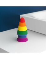 Lovetoy - Rainbow Pride - Buttplug - 15 cm