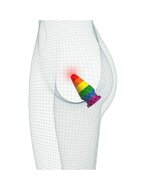 Lovetoy - Rainbow Pride - Buttplug - 15 cm