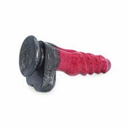 Kiotos Monstar Dildo Beast Nr. 74 Barnaby - zwart/rood