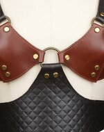 Liebe Seele - The Equestrian Leather Bustier - Leren Bustier