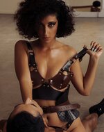 Liebe Seele - The Equestrian Leather Bustier - Leren Bustier