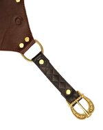 Liebe Seele - The Equestrian Leather Panty - Leren Slip - maat S