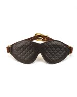 Liebe Seele - The Equestrian Leather Blindfold - Leren Blinddoek