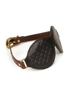 Liebe Seele - The Equestrian Leather Blindfold - Leren Blinddoek