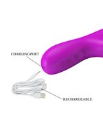 Pretty Love - Reese - Stotende Rabbit Vibrator - Roze