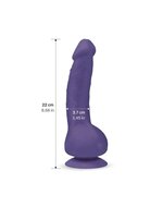 G-Vibe - G-Real 2 - Vibrerende Dildo Met Zuignap - Paars