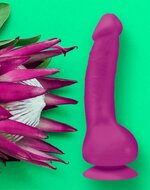 G-Vibe - G-Real - Mini Vibrerende Dildo - Fuchsia Roze